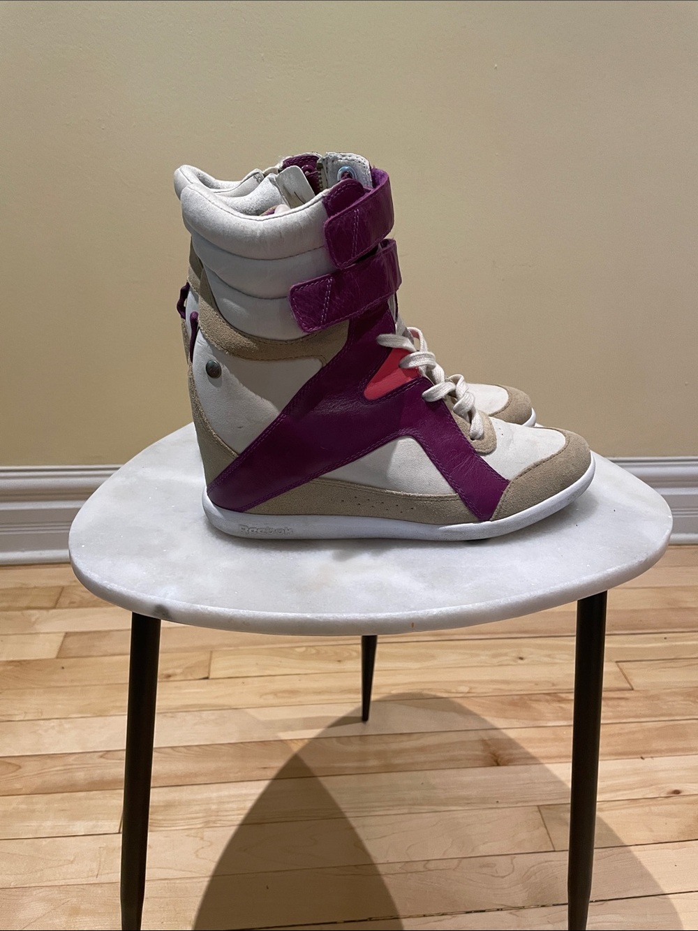 Reebok Alicia keys Wedge Sneakers Y2K it girl Sporty Glam Urban Size 9
